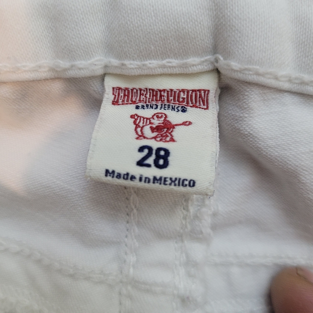 True Religion Women's Skinny Jeans in White - Picture 2 of 10